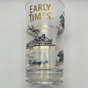 Vtg Early Times Kentucky Bourbon Glass - Perfect for Your Ky Derby Mint Julep!